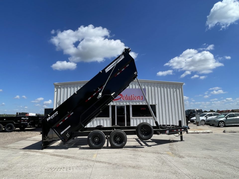 New 2026 PJ Trailers 16' X 83" X 48" Hydraulic Jack Dump Trailer