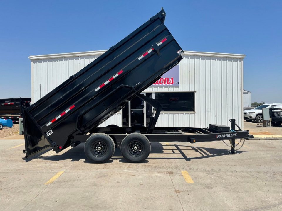 New 2026 PJ Trailers 16' X 83" High Side Dump Trailer