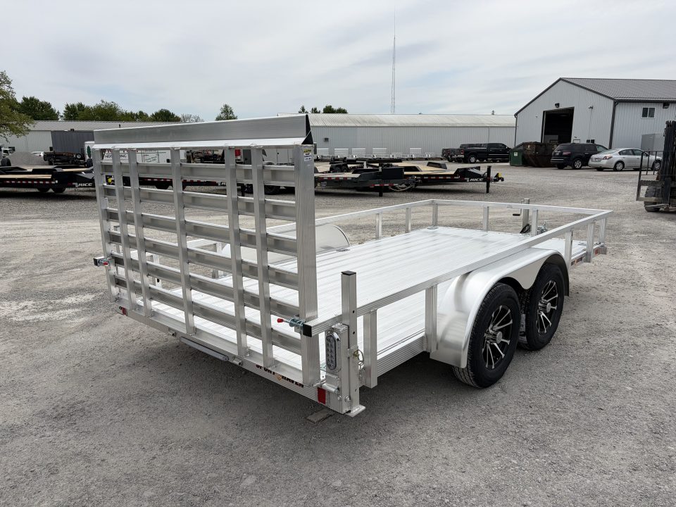 New 2026 Sport Haven AUT714TD-HD (7' X 14') 7K Deluxe Aluminum Utility Trailer