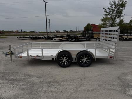 New 2026 Sport Haven AUT714TD-HD (7' X 14') 7K Deluxe Aluminum Utility Trailer