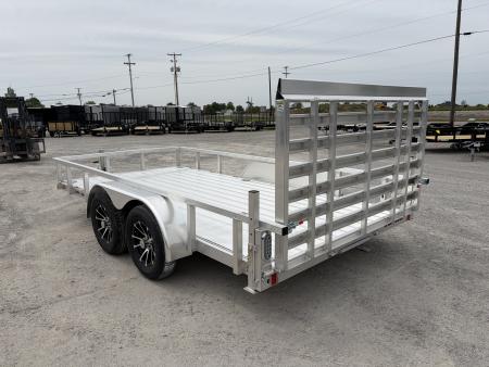 New 2026 Sport Haven AUT714TD-HD (7' X 14') 7K Deluxe Aluminum Utility Trailer