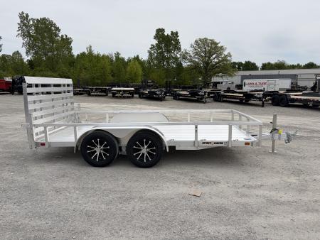 New 2026 Sport Haven AUT714TD-HD (7' X 14') 7K Deluxe Aluminum Utility Trailer