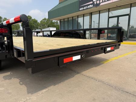 New #144321 2026 MP CUSTOM 16 X 83 TANDEM AXLE PIPE TOP 10K UTILITY TRAILER W/ SLIDE IN RAMPS