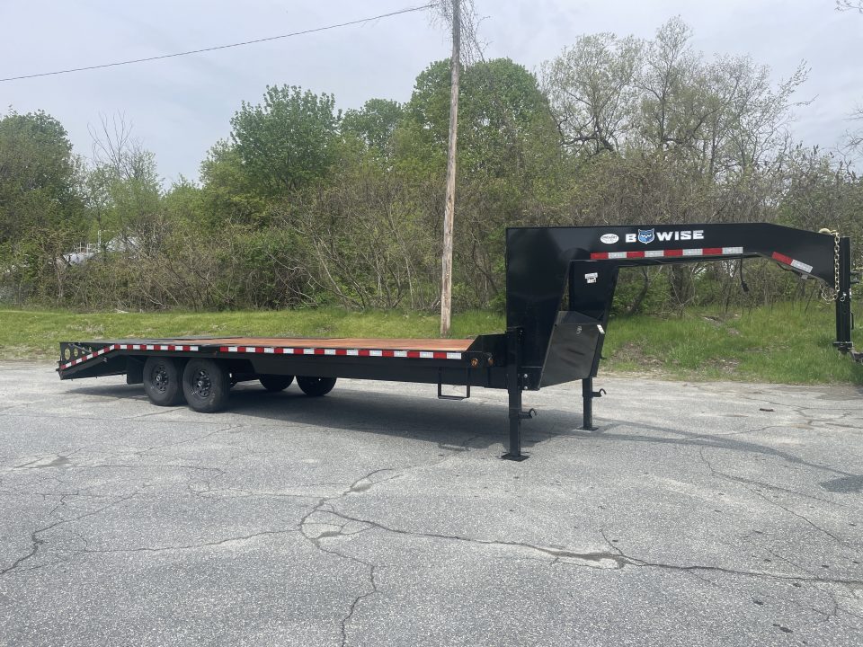 New 2026 BWISE EDG24-16 Gooseneck Equipment Trailer