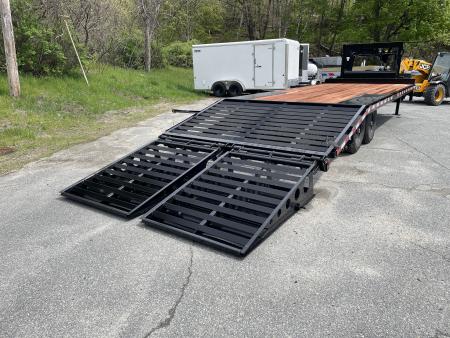 New 2026 BWISE EDG24-16 Gooseneck Equipment Trailer