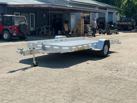 New 2027 Aluma 7814TILT-S 78  x 14' Aluminum Utility Tilt Trailer