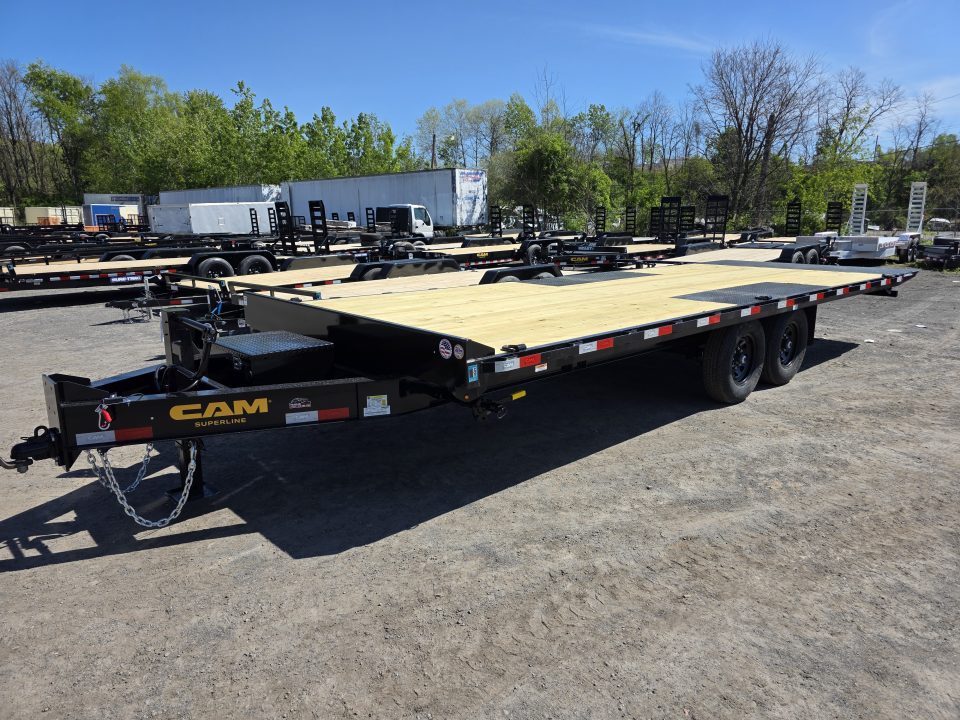 New 2026 Cam Superline 8.5X24 15.4 FULL TILT Deckover Trailer
