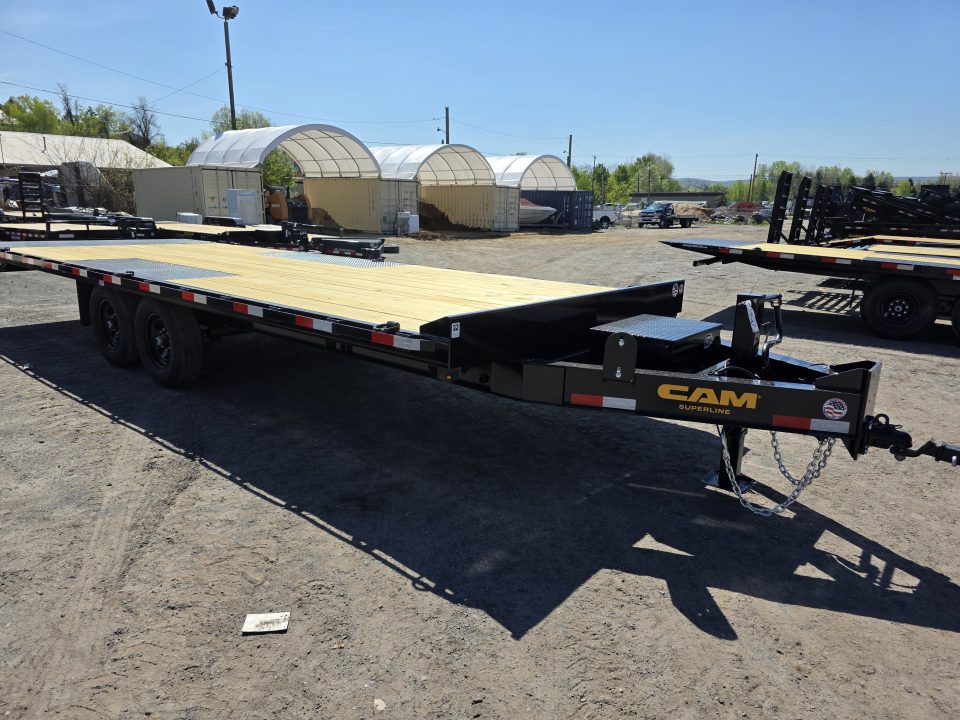 New 2026 Cam Superline 8.5X24 15.4 FULL TILT Deckover Trailer