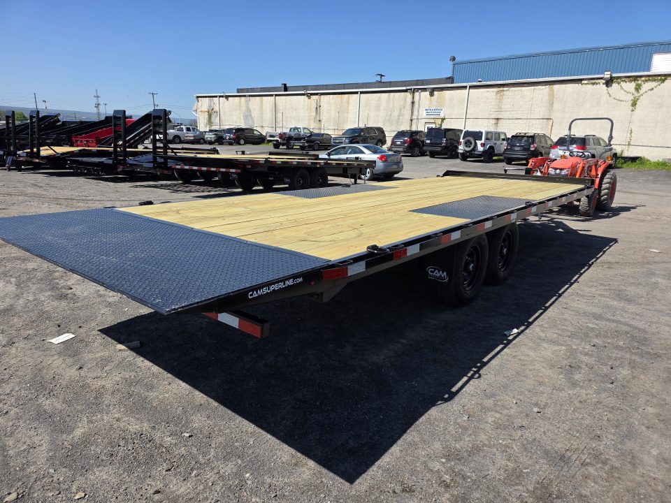 New 2026 Cam Superline 8.5X24 15.4 FULL TILT Deckover Trailer