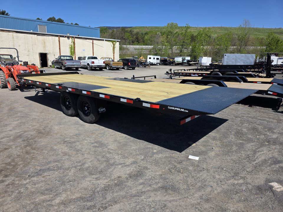 New 2026 Cam Superline 8.5X24 15.4 FULL TILT Deckover Trailer