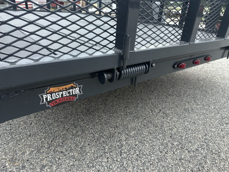 New 2026 PROSPECTOR 6.5X12 SINGLE AXLE UTILITY TRAILER WITH COBRA LINED FLOOR