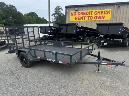 New 2026 PROSPECTOR 6.5X12 SINGLE AXLE UTILITY TRAILER WITH COBRA LINED FLOOR