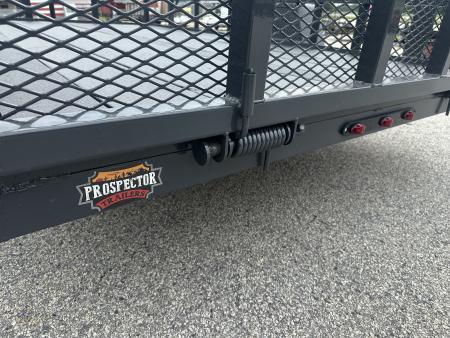 New 2026 PROSPECTOR 6.5X12 SINGLE AXLE UTILITY TRAILER WITH COBRA LINED FLOOR