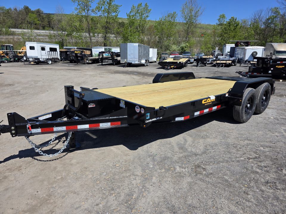 New 2026 Cam Superline 7X18 15.4K - MEGA RAMPS Equipment Trailer