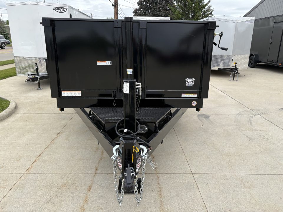 New 2026 Sure-Trac 82 IN x 14 HD Low Profile Dump Trailer 14K Telescopic W/HYDRAULIC JACK Dump Trailer