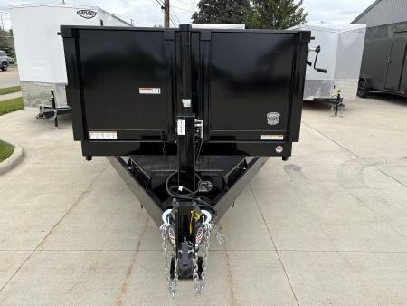 New 2026 Sure-Trac 82 IN x 14 HD Low Profile Dump Trailer 14K Telescopic W/HYDRAULIC JACK Dump Trailer