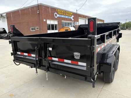 New 2026 Sure-Trac 82 IN x 14 HD Low Profile Dump Trailer 14K Telescopic W/HYDRAULIC JACK Dump Trailer