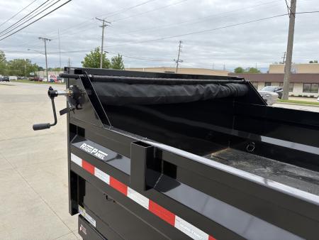 New 2026 Sure-Trac 82 IN x 14 HD Low Profile Dump Trailer 14K Telescopic W/HYDRAULIC JACK Dump Trailer