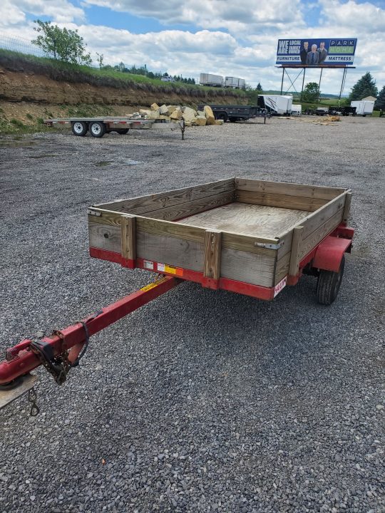 Used 1994 Haulin Trailers Utility Trailer / 4'X8' / 1800 GVWR