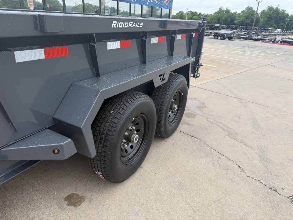 New #155445 2026 LAMAR DT 14 X 83 TANDEM AXLE BUMPER PULL 14K TELESCOPIC DUMP TRAILER W/ 2' SIDES
