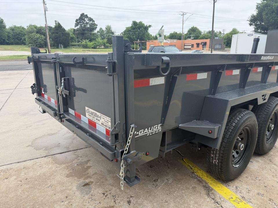 New #155445 2026 LAMAR DT 14 X 83 TANDEM AXLE BUMPER PULL 14K TELESCOPIC DUMP TRAILER W/ 2' SIDES