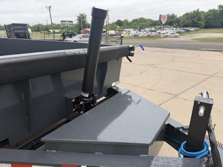 New #155445 2026 LAMAR DT 14 X 83 TANDEM AXLE BUMPER PULL 14K TELESCOPIC DUMP TRAILER W/ 2' SIDES