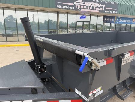 New #155445 2026 LAMAR DT 14 X 83 TANDEM AXLE BUMPER PULL 14K TELESCOPIC DUMP TRAILER W/ 2' SIDES