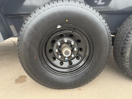 New #155445 2026 LAMAR DT 14 X 83 TANDEM AXLE BUMPER PULL 14K TELESCOPIC DUMP TRAILER W/ 2' SIDES