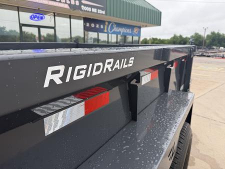 New #155445 2026 LAMAR DT 14 X 83 TANDEM AXLE BUMPER PULL 14K TELESCOPIC DUMP TRAILER W/ 2' SIDES