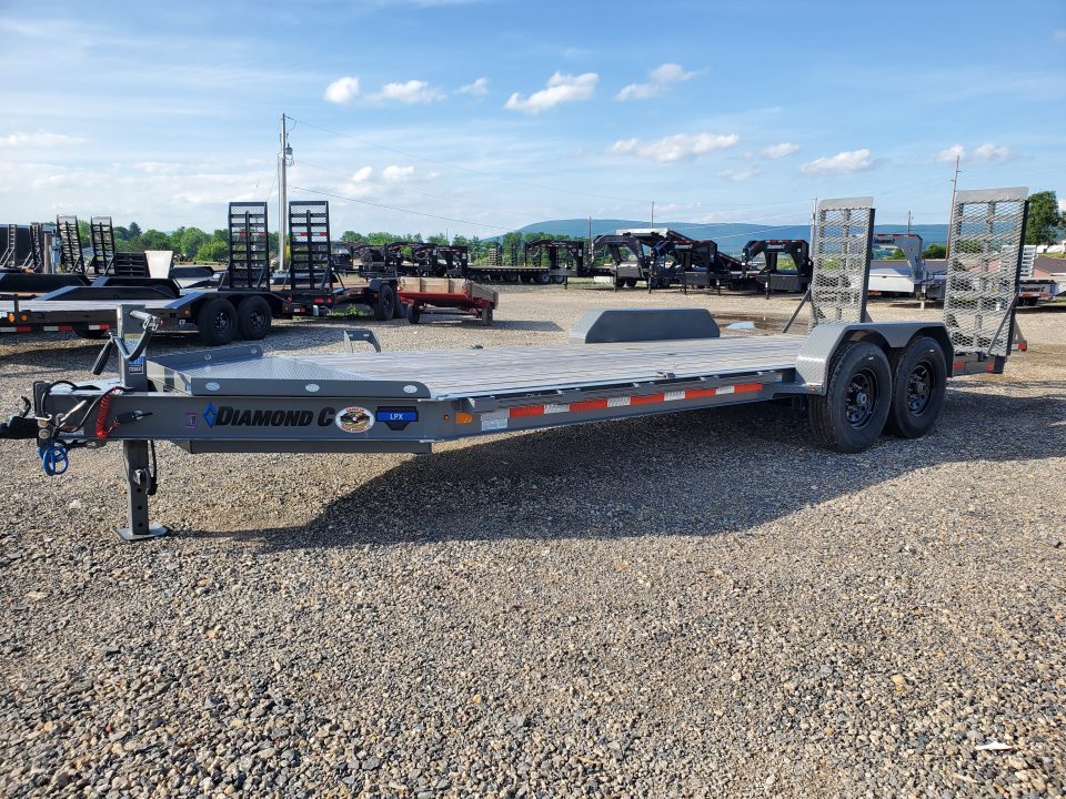 Used 2025 Diamond C Trailers LPX207 Equipment Trailer / 82"X20' / 14900 GVWR