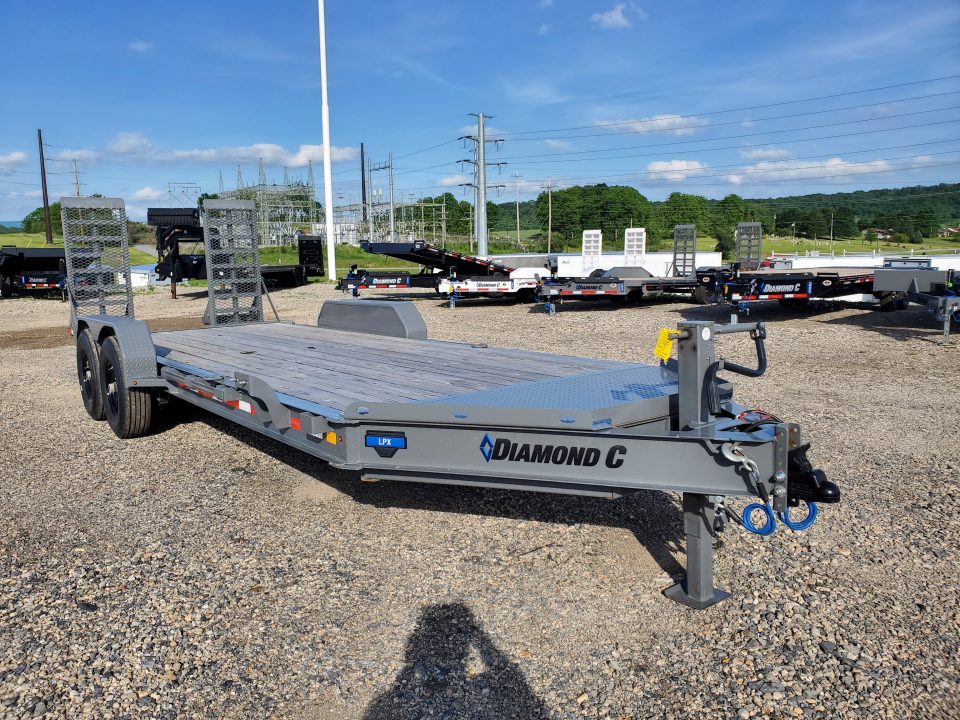Used 2025 Diamond C Trailers LPX207 Equipment Trailer / 82"X20' / 14900 GVWR