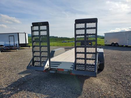 Used 2025 Diamond C Trailers LPX207 Equipment Trailer / 82"X20' / 14900 GVWR
