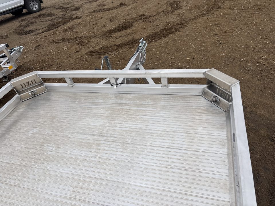 New 2026 H&H Trailers H7814LSA Utility Trailer ALUMINUM
