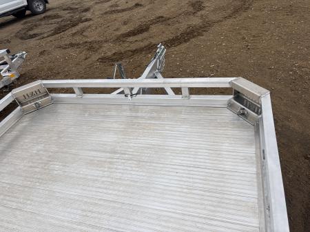 New 2026 H&H Trailers H7814LSA Utility Trailer ALUMINUM