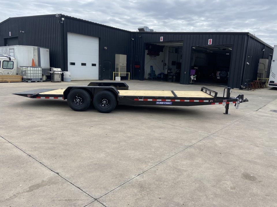 New Sure-Trac 7X22 (18+4) TILT BED 14K Equipment Trailer