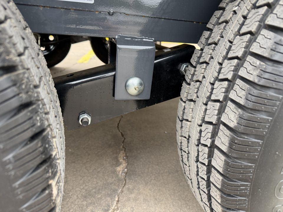 New #155564 2026 LAMAR UC 14 X 77 TANDEM AXLE SQUARE TUBE TOP 7K UTILITY W/ REAR RAMP GATE