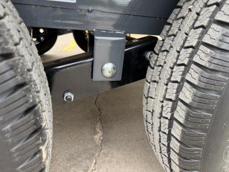 New #155564 2026 LAMAR UC 14 X 77 TANDEM AXLE SQUARE TUBE TOP 7K UTILITY W/ REAR RAMP GATE