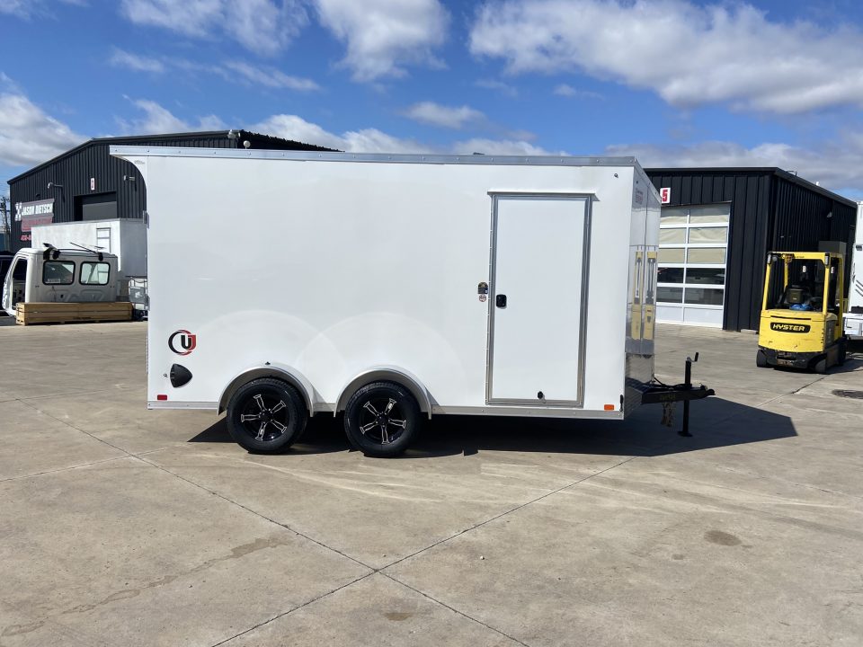 New United UJ-7X14 Enclosed Trailer