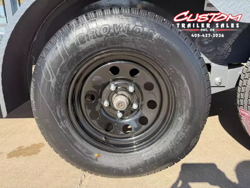 New #155565 2026 LAMAR UC 16 X 77 TANDEM AXLE 7K SQUARE TUBE TOP UTILITY W/ RAMP GATE