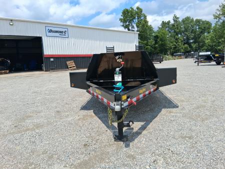 New 2027 Big Tex Trailers 24' 14OA 14K Flat Bed Trailer w/ Slide In Ramps Deckover Trailer