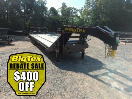 New 2026 Big Tex 25+5 22GN Gooseneck w/ Flip Over Ramps 23900 GVWR