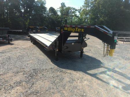 New 2026 Big Tex 25+5 22GN Gooseneck w/ Flip Over Ramps 23900 GVWR