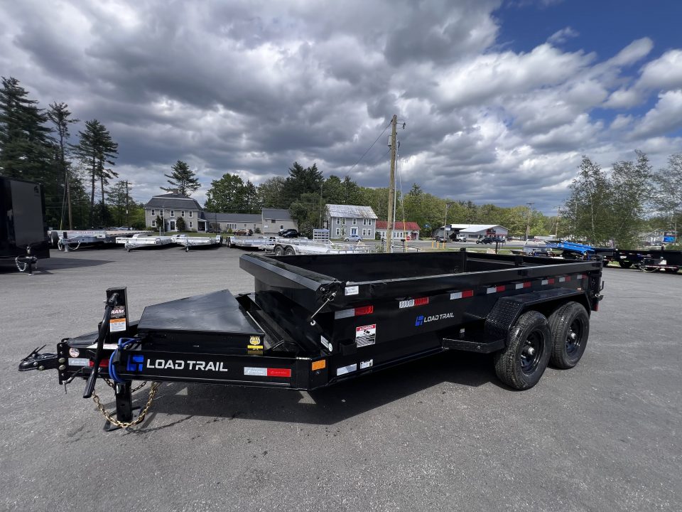 New 2026 LOAD TRAIL 7x14-DE Dump Trailer/ I BEAM Frame / Tarp kit & Ramps/ Spreader Gate- 14,000gvw