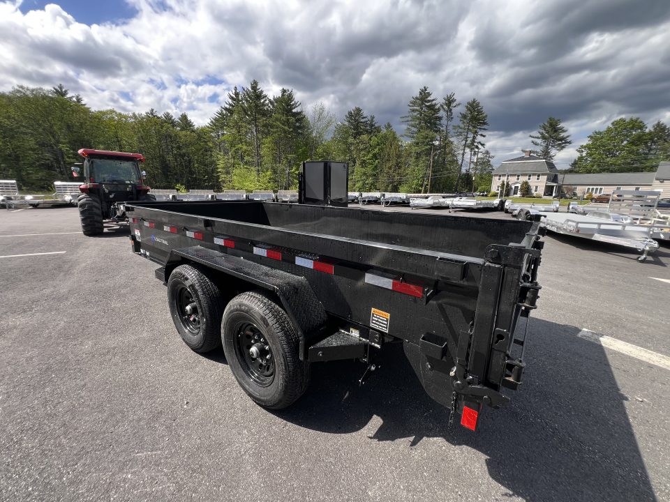 New 2026 LOAD TRAIL 7x14-DE Dump Trailer/ I BEAM Frame / Tarp kit & Ramps/ Spreader Gate- 14,000gvw