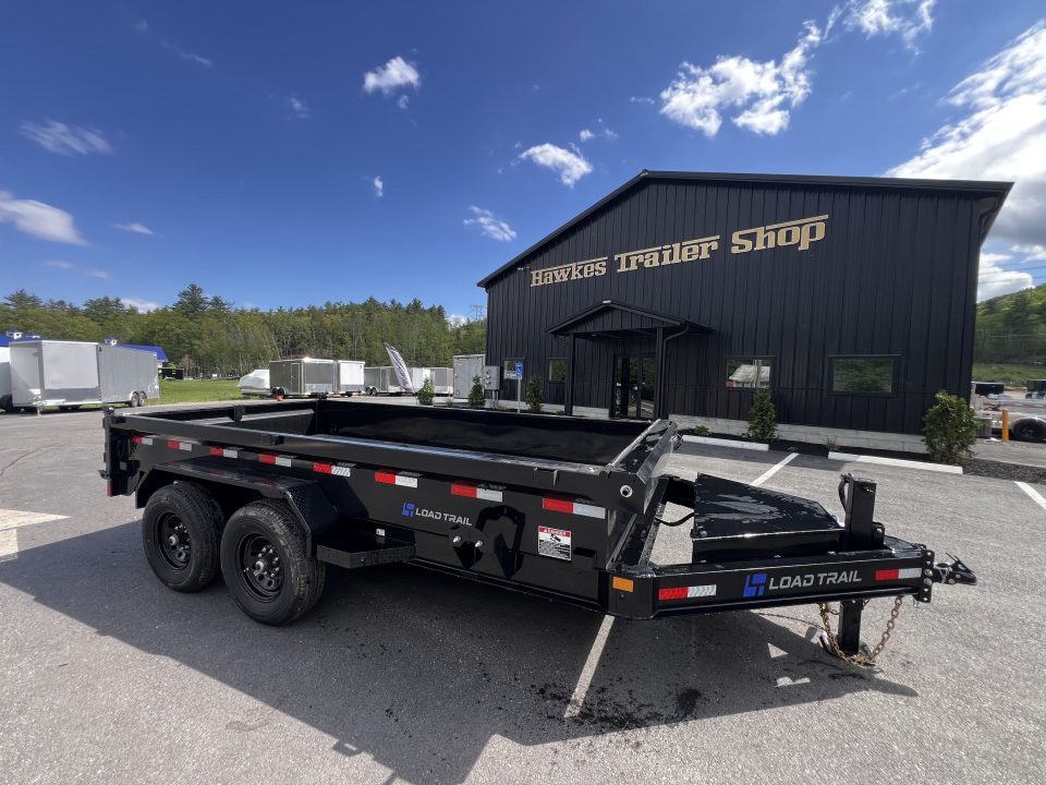 New 2026 LOAD TRAIL 7x14-DE Dump Trailer/ I BEAM Frame / Tarp kit & Ramps/ Spreader Gate- 14,000gvw