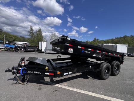 New 2026 LOAD TRAIL 7x14-DE Dump Trailer/ I BEAM Frame / Tarp kit & Ramps/ Spreader Gate- 14,000gvw