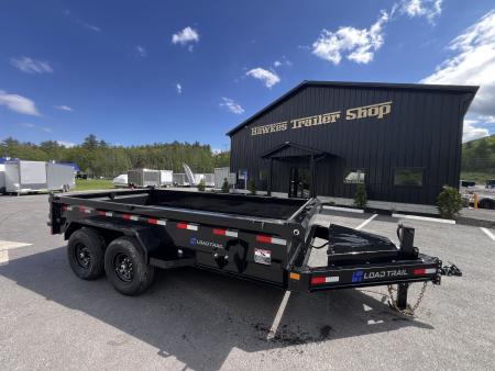New 2026 LOAD TRAIL 7x14-DE Dump Trailer/ I BEAM Frame / Tarp kit & Ramps/ Spreader Gate- 14,000gvw