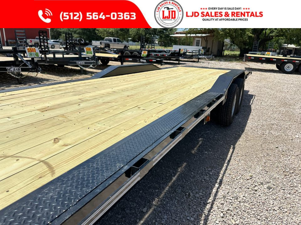New 2027 East Texas - 102" X 26' Drive Over Fender Power Tilt Trailer
