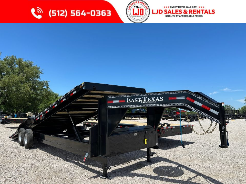 New 2027 East Texas - 102  X 26' Drive Over Fender Power Tilt Trailer
