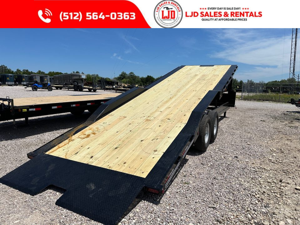 New 2027 East Texas - 102" X 26' Drive Over Fender Power Tilt Trailer